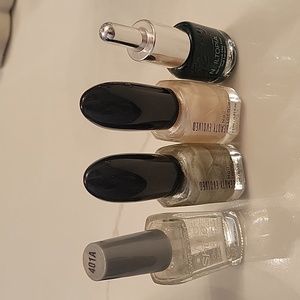 4 different nail polishes